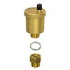 Automatic Quick Bleeder 1/2 Inch Brass DN15 Bleed Valve Minical