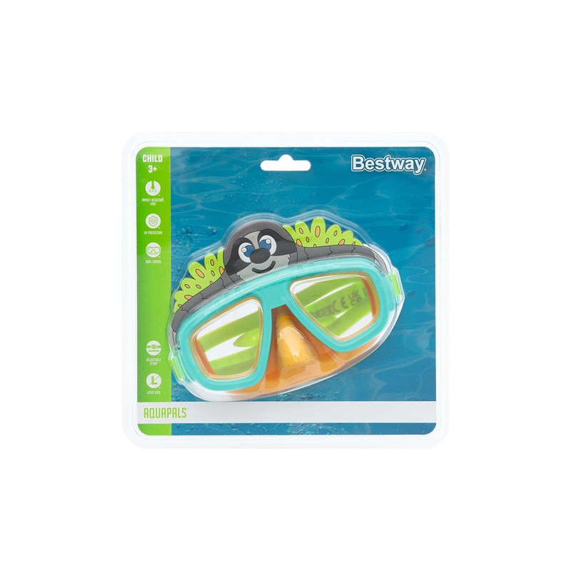 Bestway Swimming Goggles | Swim Goggles for Kids 3+, No