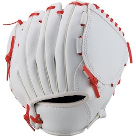 ZETT Baseball Commemorative Glove Synthetic Leather PVC White/Red (1164) LH BCG1A
