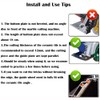 ANCLLO 45 Degree Angle Cutting Tool Aluminum Ceramic Marble Cutting