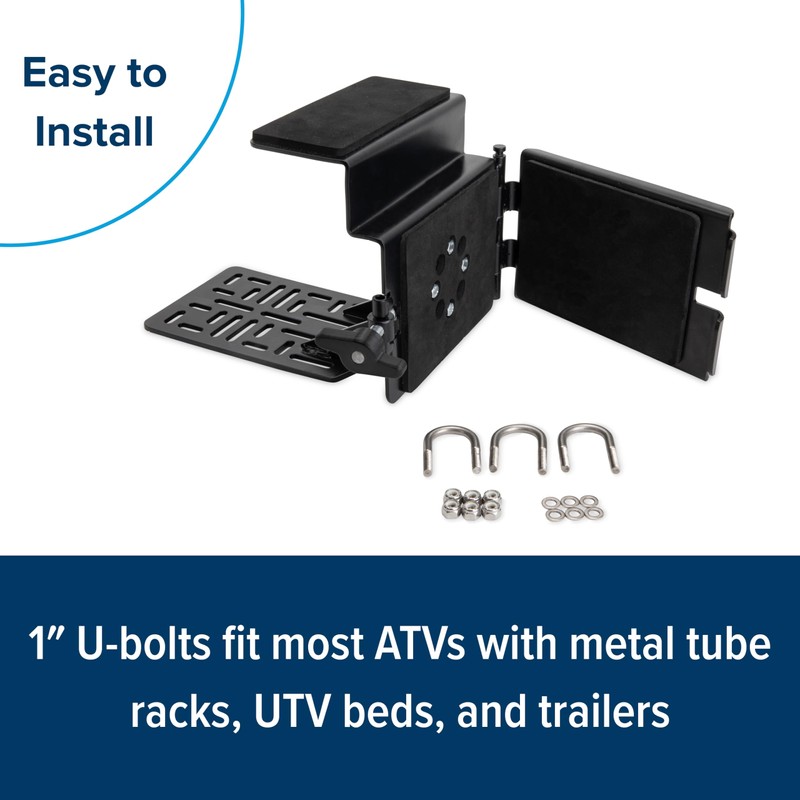 Black Boar UTV/ATV Chainsaw Mount - Features Quick-Release Saw Removal