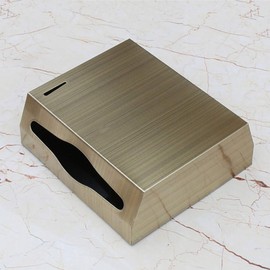 gotonovo Antique Brass Bronze Dual Dispensing Paper Towel Holder Toilet Paper Dispenser Stainless Steel Wall Mount Bathroom Vintage Luxury Restroom Trifold Hand Tissue Napkin