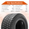 HALBERD Set of 2 18x9.50-8 Lawn Mower Tires 4PR Tractor