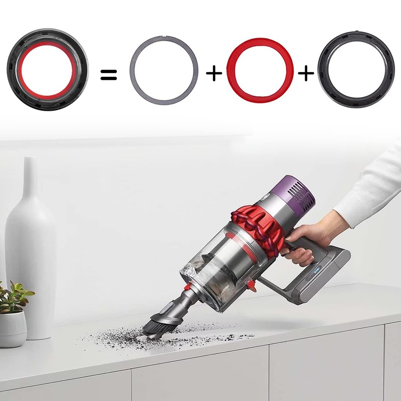 Dust Container Sealing Rings for Dyson v11, Fixed Sealing Ring