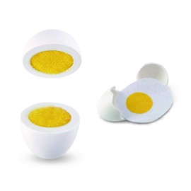 Hape Cartone delle Uova | 3 Uova Sode con Guscio e 3 Uova Fritte