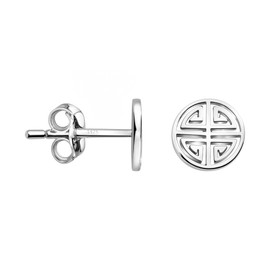 SOFIA MILANI - Shou Zen Women's Earrings 925 Silver, Sterling Silver, No Gemstone