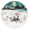 Moomin Arabia 1077472 Mini Plate Small Plate 4.1 inches (10.5