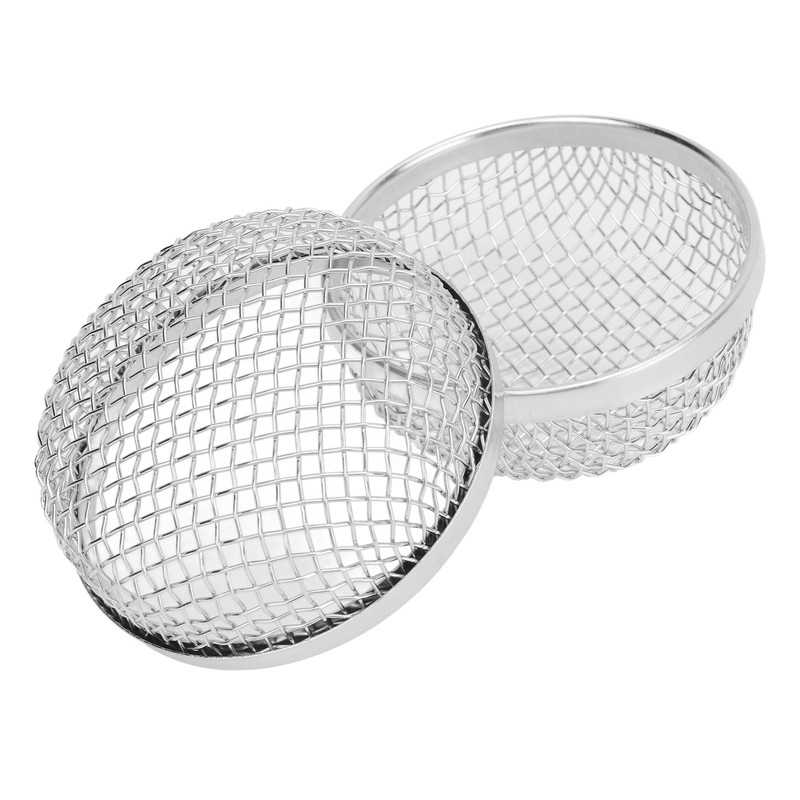 2Pcs RV Furnace Vent 2.8in Round Stainless Steel Flying Bug