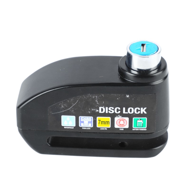 Bicycle Alarm Disc Lock Security Alarm Disc Brake Lock Riding