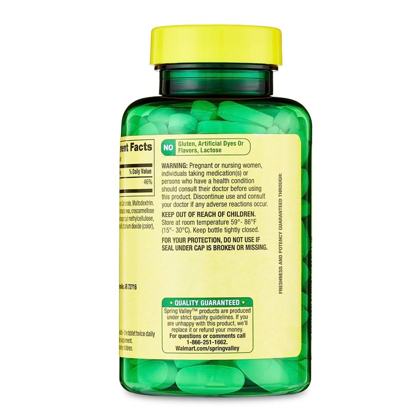 Spring Valley - Calcium 600 mg (Pack of 2) 200