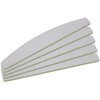 Pack of 5 Zebra Files Half Moon Grit 100/180 -