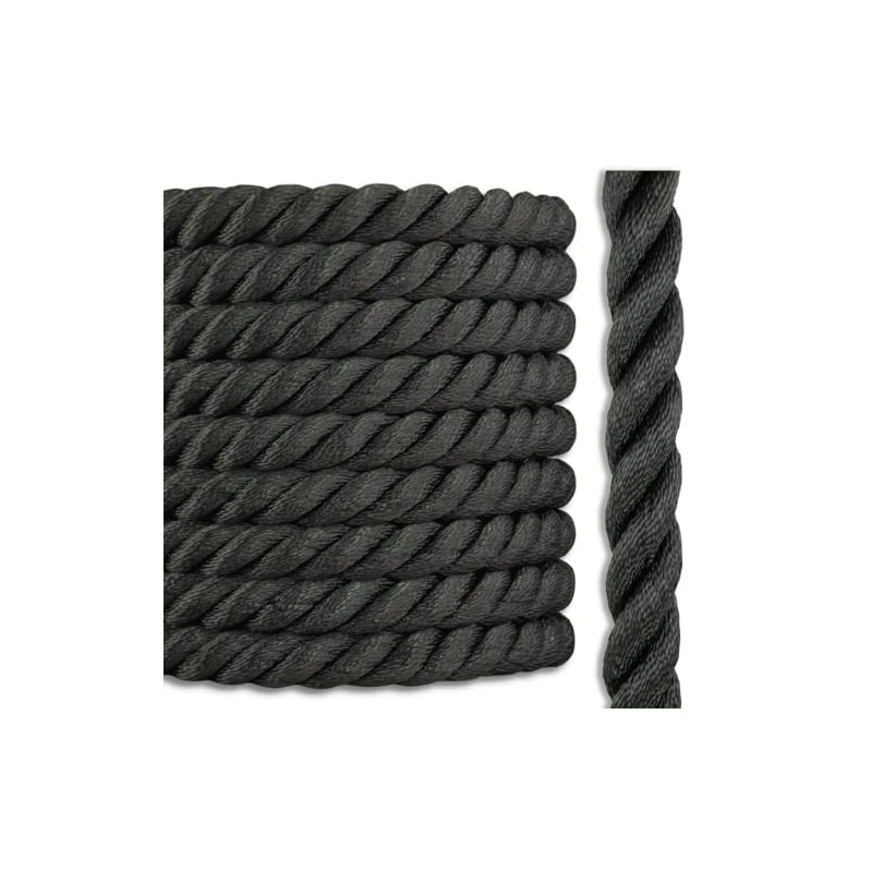 Black Polyester Combo Rope | Outdoor Rope | Deck Rope