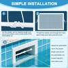 OMKSIH Skimmer Guard Kit Pool Skimmer Screen Guard Cover Swimming