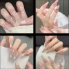 Uñas Postizas Decoradas Adheribles 3024u Soft Gel Tip A