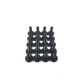 Gun Guy Gear - Machine Screws - Black Finish 20 Pk Leathercraft & Kydex Holster Screws (1/2")