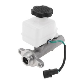 X AUTOHAUX Brake Master Cylinder with Reservoir No.5851022310 for Hyundai Accent 1995-1996 Hydraulic Master Cylinder Aluminum Alloy,Plastic 1 Pc
