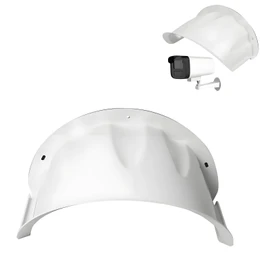 CTXSumTec 11.4" X 8.07"X6.18" CCTV Security Camera Sun Rain Shade Camera Cover Shield Safety Camera Protective Roof for CCTV Surveillance Outdoor Camera Hikvision/Nest/Ring/Arlo/Dome/Bullet