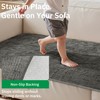Boucle Weave Couch Cover for Dog Sofa Protector Grey 27.6x59