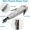 3 PCS Professional Punch Down Tool, Impact Terminal Insertion Tools