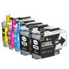LC406XL Compatible Ink Cartridges High capacity Black 6000 Pages Color