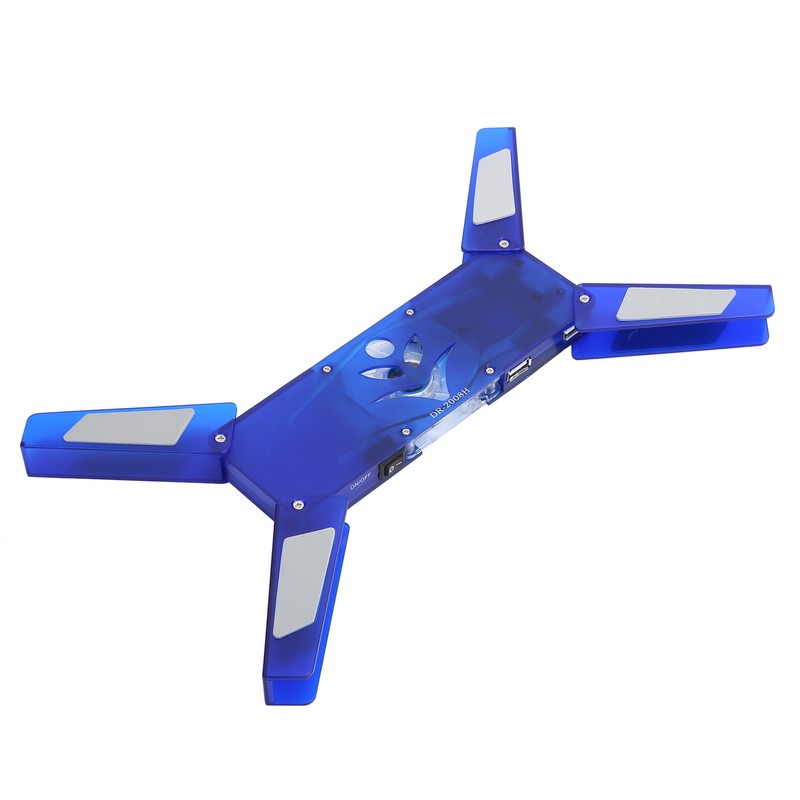 Laptop Cooling Pad Fan with USB Hub Portable Foldable Cooler