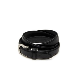 Daks (신세계강남점)블랙 가죽 슬림 버클 벨트 DBBE9E741 (Shinsegae Gangnam Store) Black Leather Slim Buckle Belt DBBE9E741