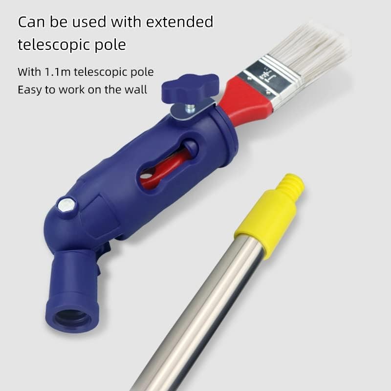 Paint Edger Brush Extender Paint Roller Extension Pole 3.6ft Gripper