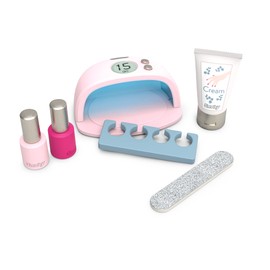 Smoby Toys - My Beauty Nail Studio (6 Pieces) - Manicure Set for Children from 3 Years with Light & Sound Effect