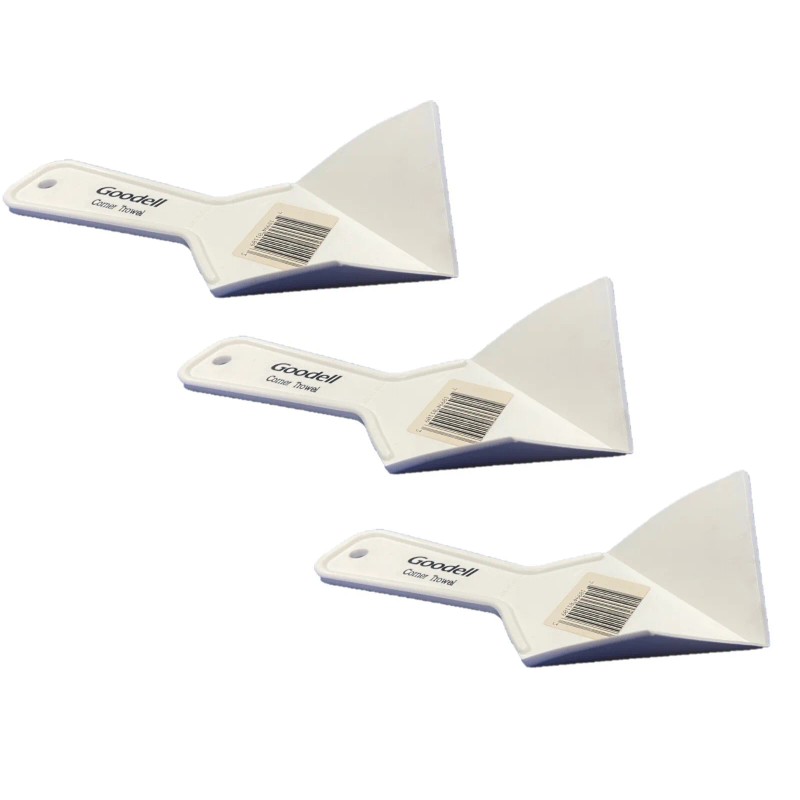 Goodell TROWEL (3 PACK) Inside Corner Plastic Drywall Corner Shaping