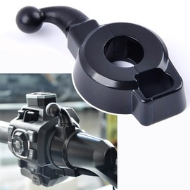 PANICAL Motorcycle for Honda Goldwing GL1800 F6B DCT 2018-2025 Left Handlebar 17mm 5/8 inch Ball Joint Bracket Compatible with Phone and Cup Holder (Left Ball Head Bracket)