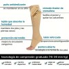 4 Medias Calcetas Compresión Alivia Varices Y Circulación