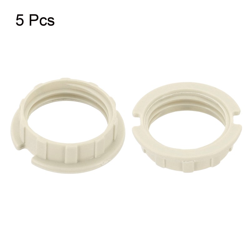 sourcing map Pack of 5 G9 Lamp Holder Rings Lampshade
