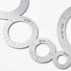 Leather Corner And Circle Cutting Template Guide Leathercraft Tool For