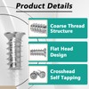 45 Pcs Drawer Rail Euro Screws are Compatible with IKEA