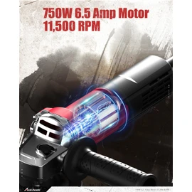 AVID POWER Angle Grinder 4-1/2 inch Electric Grinder Tools 750W 6 Amp Metal Grinder, 11500 RPM, with Grinding and Cutting Wheels, Auxiliary Handle, Wrench for Cutting and Grinding