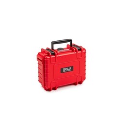 B&W Outdoor Transport Case, Type 500, Red, Waterproof according to IP67 Certification, Dustproof, Shatterproof and Indestructible