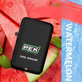 PEK Aromatherapy Nasal Inhaler Gift Set - 6 Essential Oil Blends  for Stress Relief, Yoga & Office Focus, Holistic Wellness Kit with Travel Case - Scent_sales: Watermelon