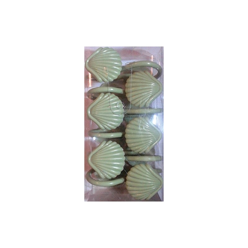 Better Home 12 Sea Shell Deluxe Shower Hooks S Shaped