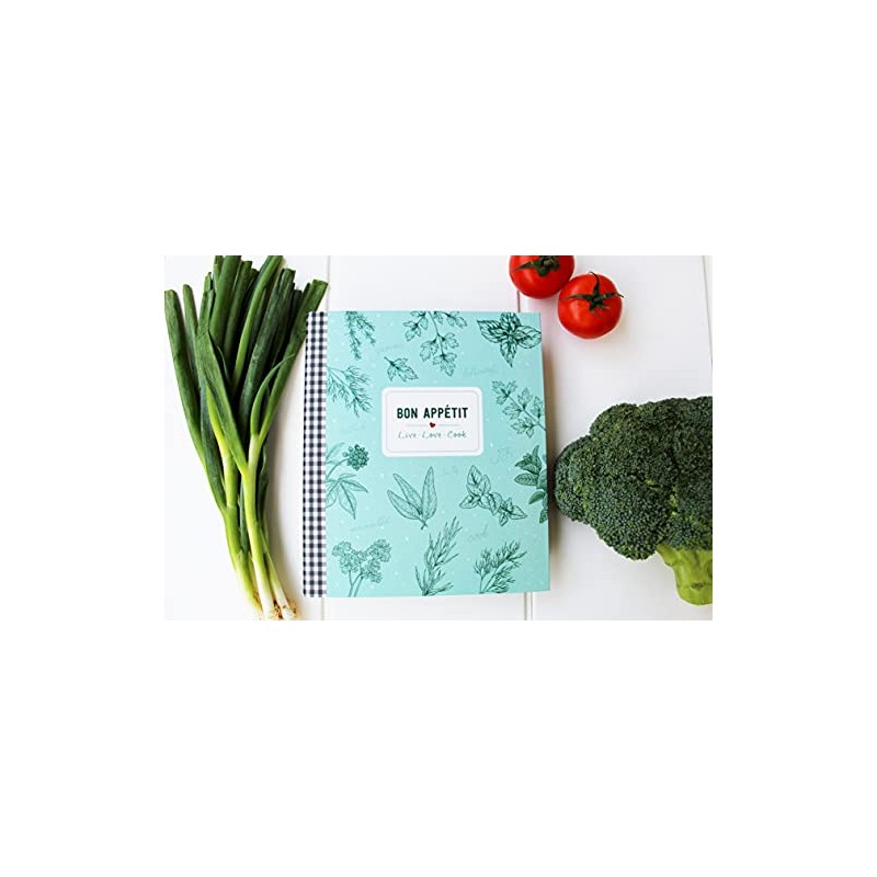 moses. ‘Bon Appétit’ Recipe Binder in DIN A5, Cook &