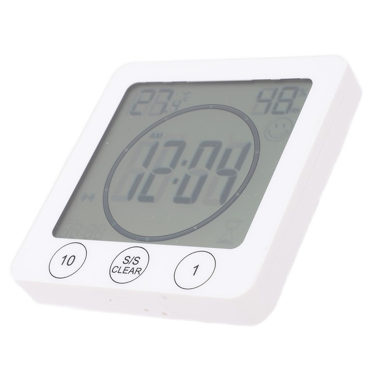 Temperature and Humidity Meter Indoor Thermometer Hygrometer Timer for Home