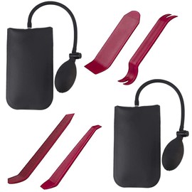 Air Wedge Pump Commercial Grade Air Shim Alignment Tool Leveling Kit Alignment Inflatable Shim Tool 300 LB Rating (Rectangle 2PCS+Tools)