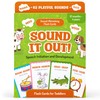 Speech Therapy Flash Cards for Toddlers 1-4, Phonics, Learning Toys