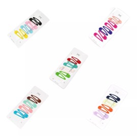 SM Pasadores Para Cabello Cucas De Colores 8 Pz