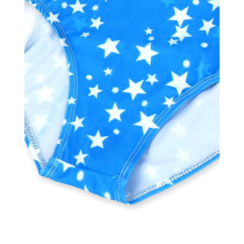 Gogokids Girls' Three Piece Gymnastics Set, Sleeveless Leotard with Shorts