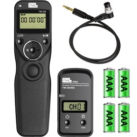 Pixel Wireless Shutter Remote Release Control TW283 for Nikon D850 D810 D800 D700 D500 D300 D300s D200 D40s D800E D810A D1X D2H D3X D1 D2 D3 D3s D4 D5 D4s F5 F6 F100
