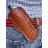 Aj Sanity Custom Handmade Fix Blade Knife Leather Sheath holster