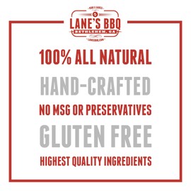 Lane's BBQ Brisket Rub | Brisket Seasoning | Great on Brisket, Burgers, Steaks and more | All Natural | No MSG | 4.6 oz