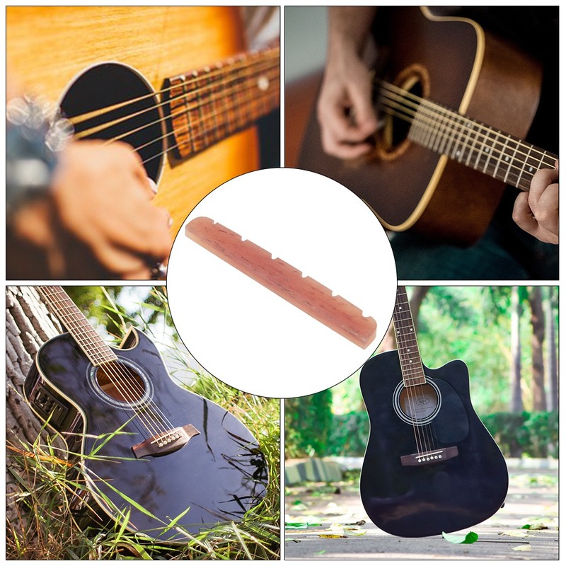 Guitar Nut Light Yellow Camel Bone Replacement Parts Musical Instrument