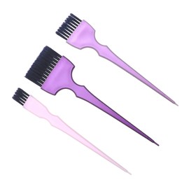 FOMIYES 6 Sets Dyeing Applicator Hair Dye Brush Tools Hair Color Tint Brush Detailing Brush Kit Dyeing Machine Violet Hair Dye Hair Catchers Dye Tool Hair Kit Purple Hair Color Brush Large