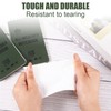 Qiuruoo 6 Pack Waterproof Notepad, 3 x 5 Pocket Notebook,